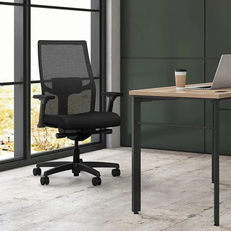 Task Chair Mid Back - Ergonomiczne krzesło do pracy z siatką/tkaniną