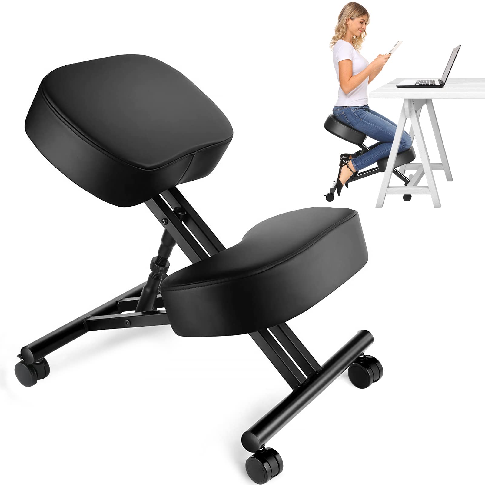 Office Furniture Home - Ergonomiczne krzesło do klęczenia do biura,