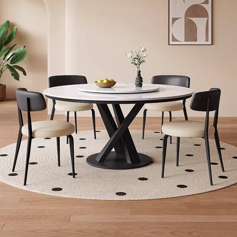 Conference Table Round - Minimalistyczny design stołu do jadalni, nowoczesne