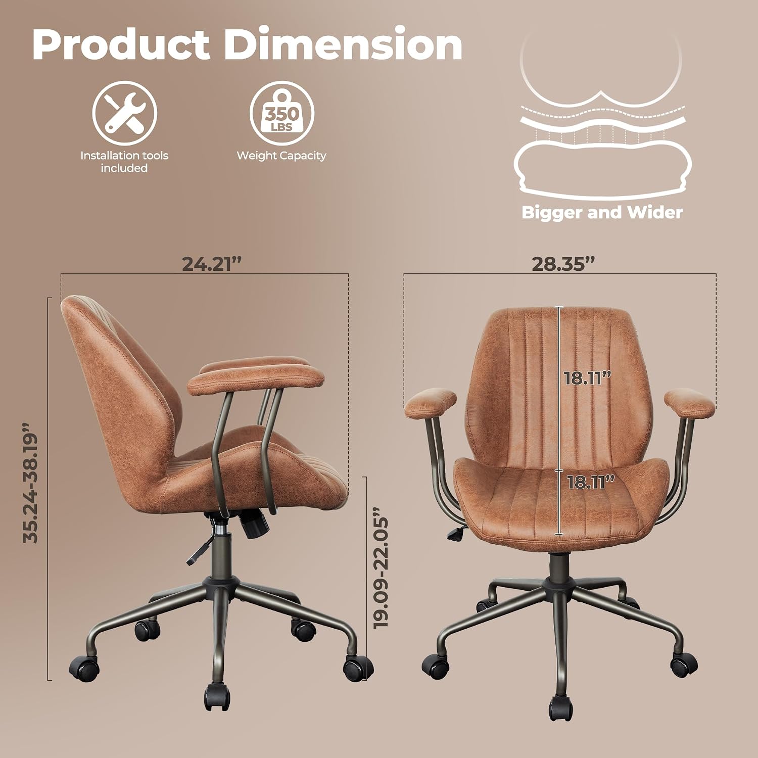 Ergonomiczne krzesło biurowe z – Task Chair Mid Back recenzja i cena