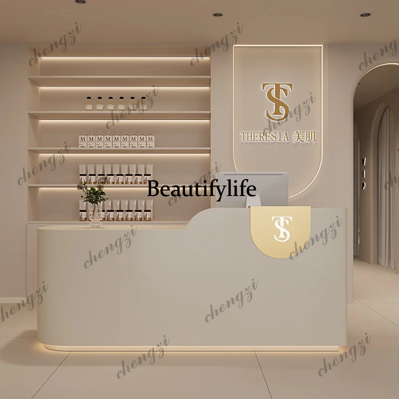 Duże lady recepcyjne z logo, l – Office Furniture Logo recenzja i cena