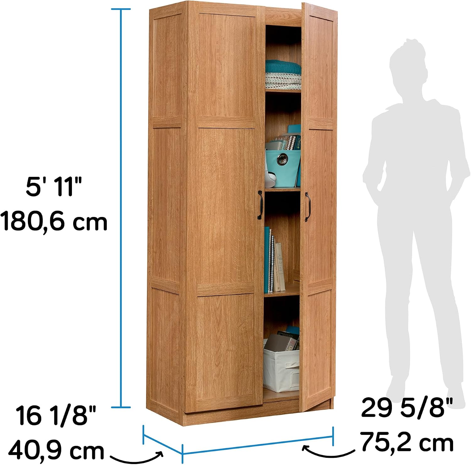 Wysoka szafka do przechowywani – Office Furniture Home recenzja i cena