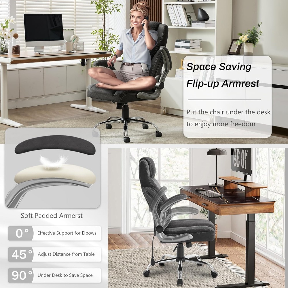 Krzesło biurowe dla dużych i w – Office X Furniture recenzja i cena