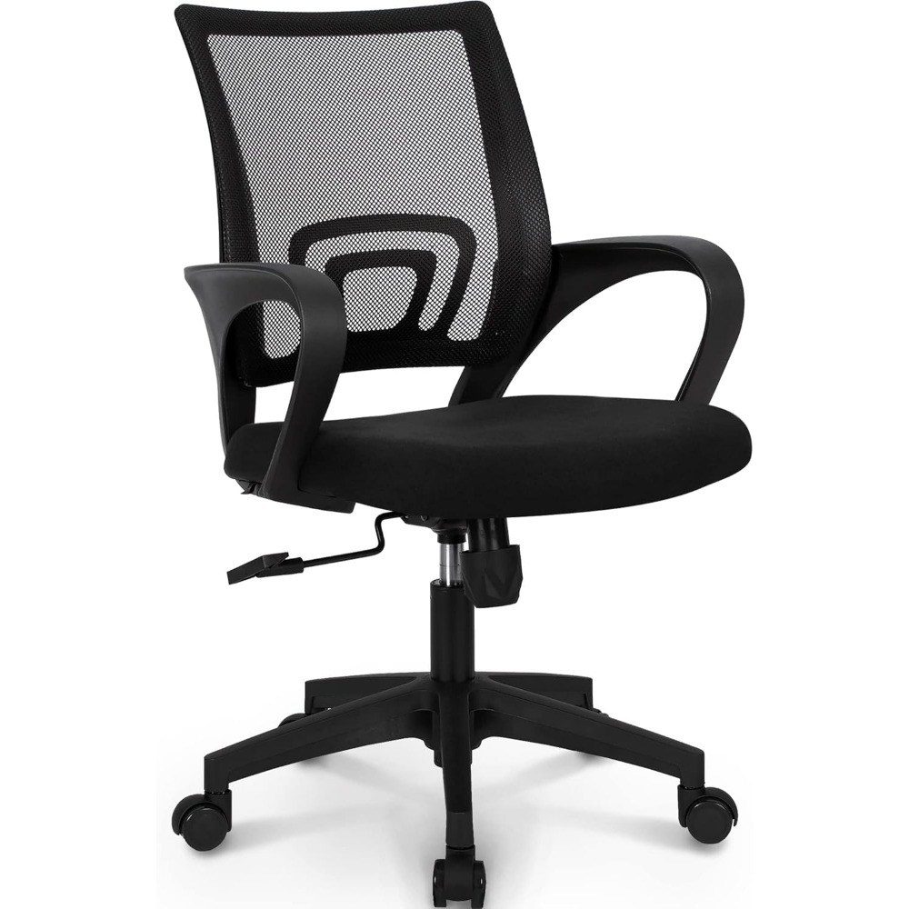 Czarne Krzesło Biurowe Gamingo – Task Chair Mid Back recenzja i cena