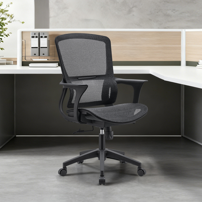 Krzesło biurowe z siatką na śr – Task Chair Mid Back recenzja i cena