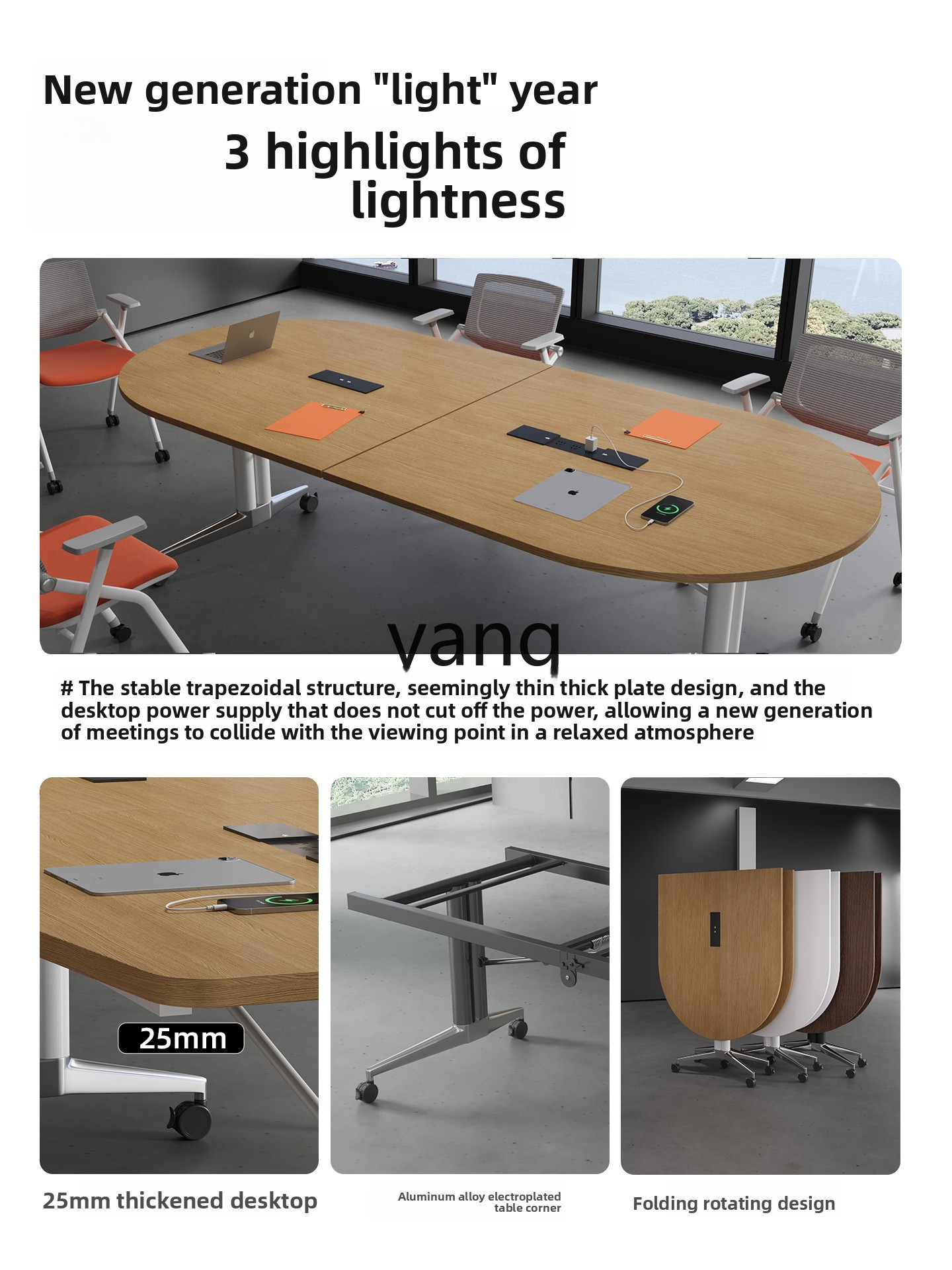 Stół konferencyjny LMMfolding, – Conference Table Round recenzja i cena
