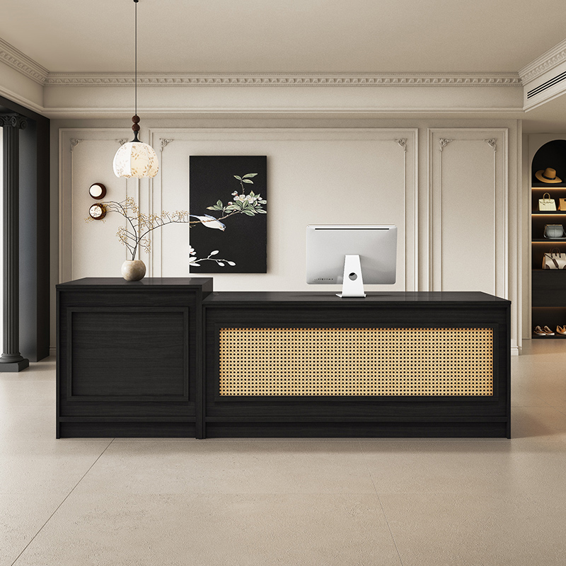 Lada Recepcyjna Logo Brązowa E – Office Furniture Logo recenzja i cena