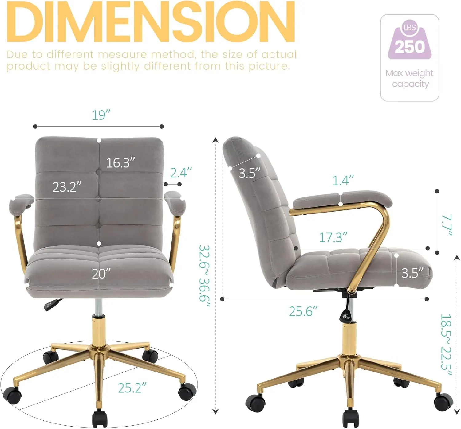 Krzesło biurowe do domu z aksa – Task Chair Mid Back recenzja i cena